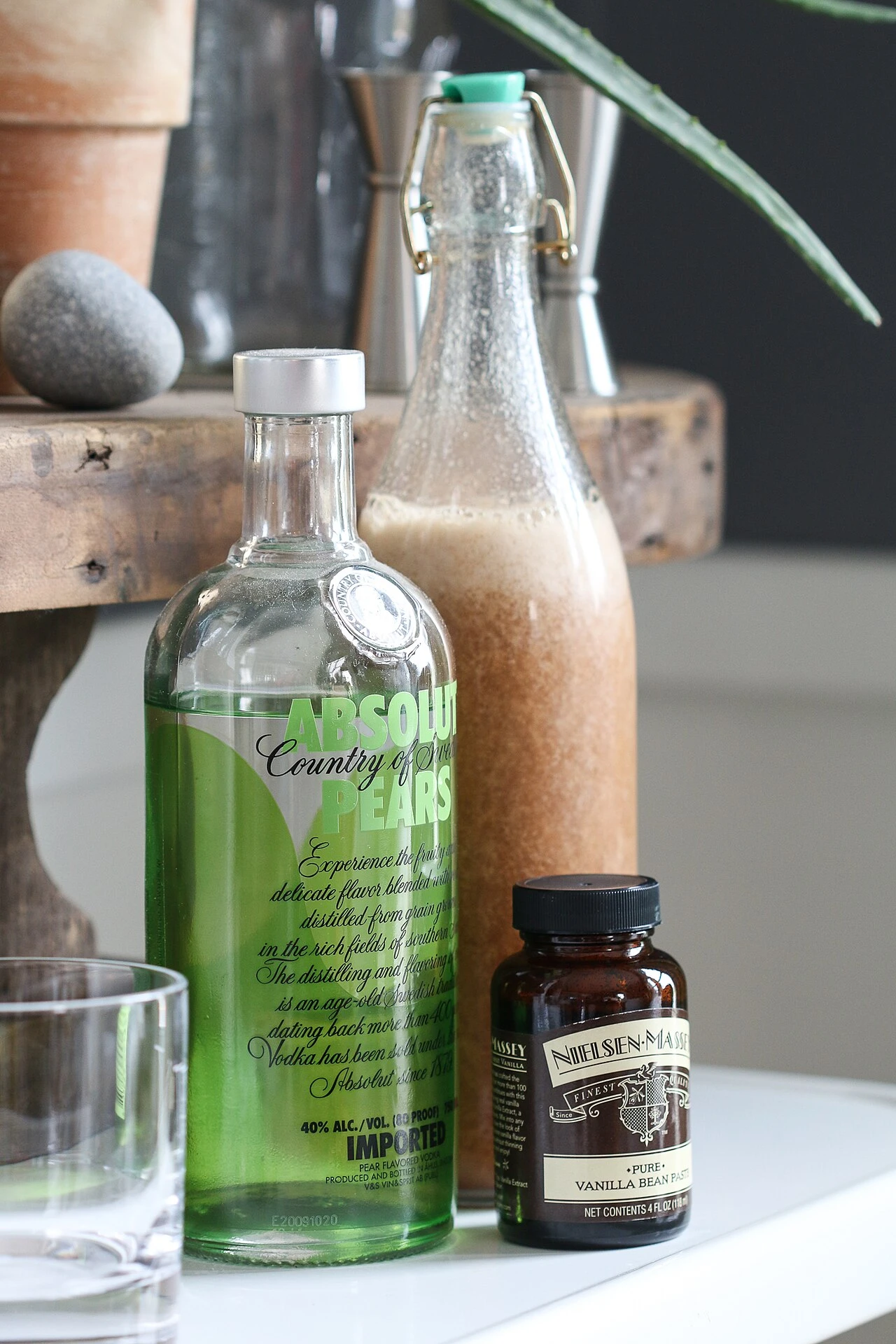 Ingredients and fresh citrus