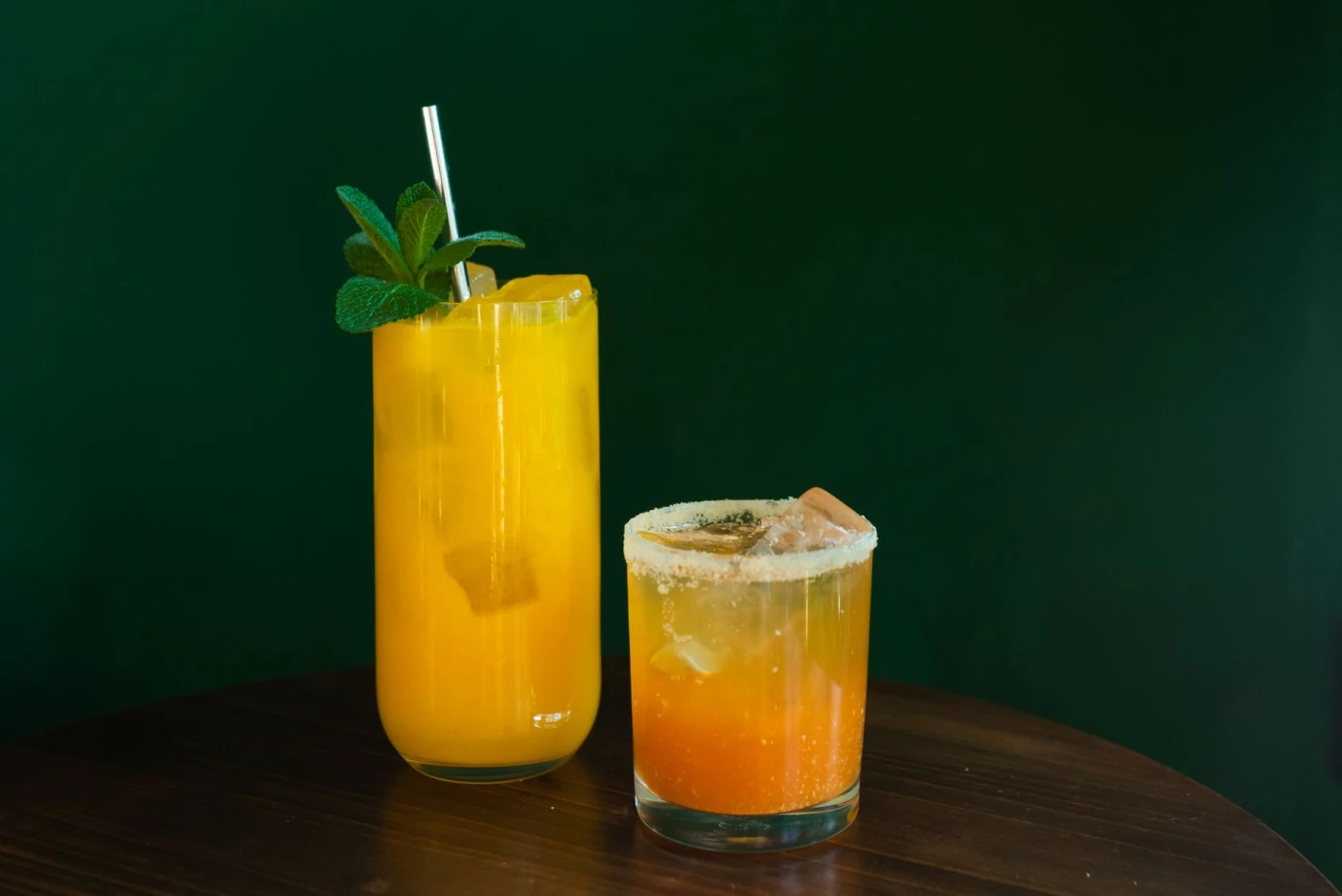 Ingredients and fresh citrus