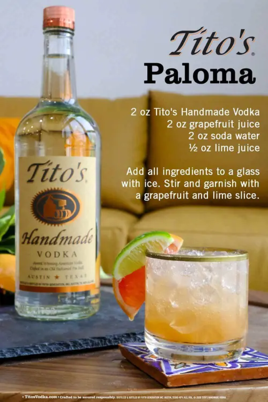 Tito's Paloma Cocktail