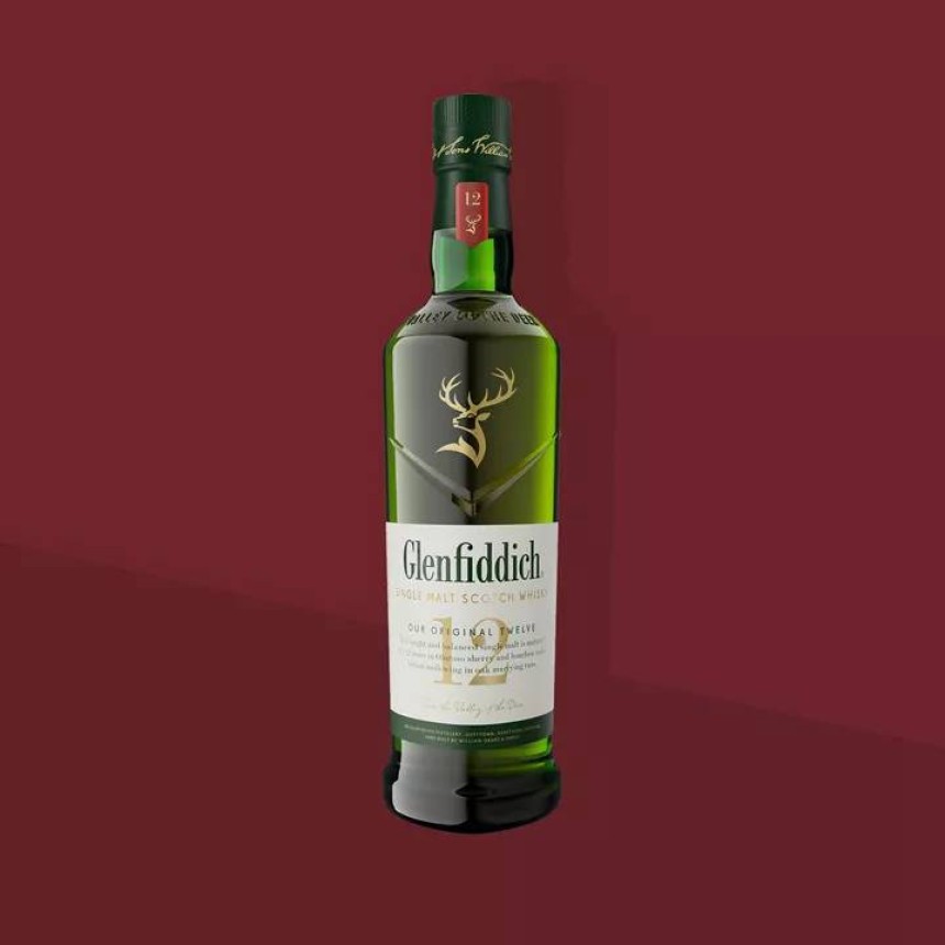 Glenfiddich 12 Year Old Single Malt Scotch Whisky Review