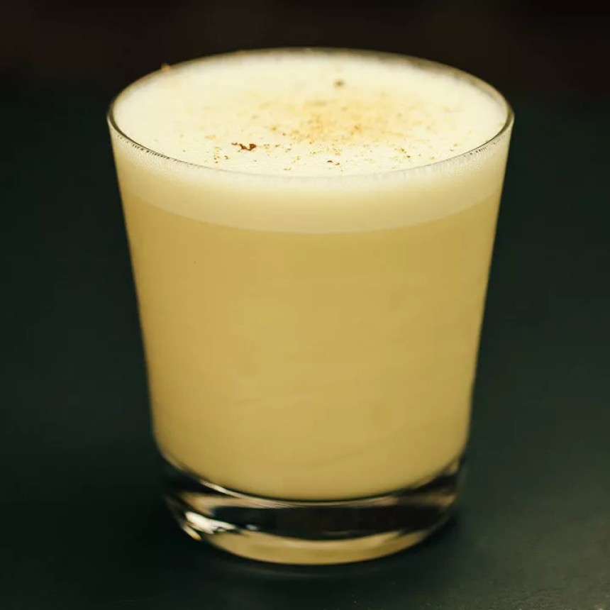 Bourbon Milk Punch