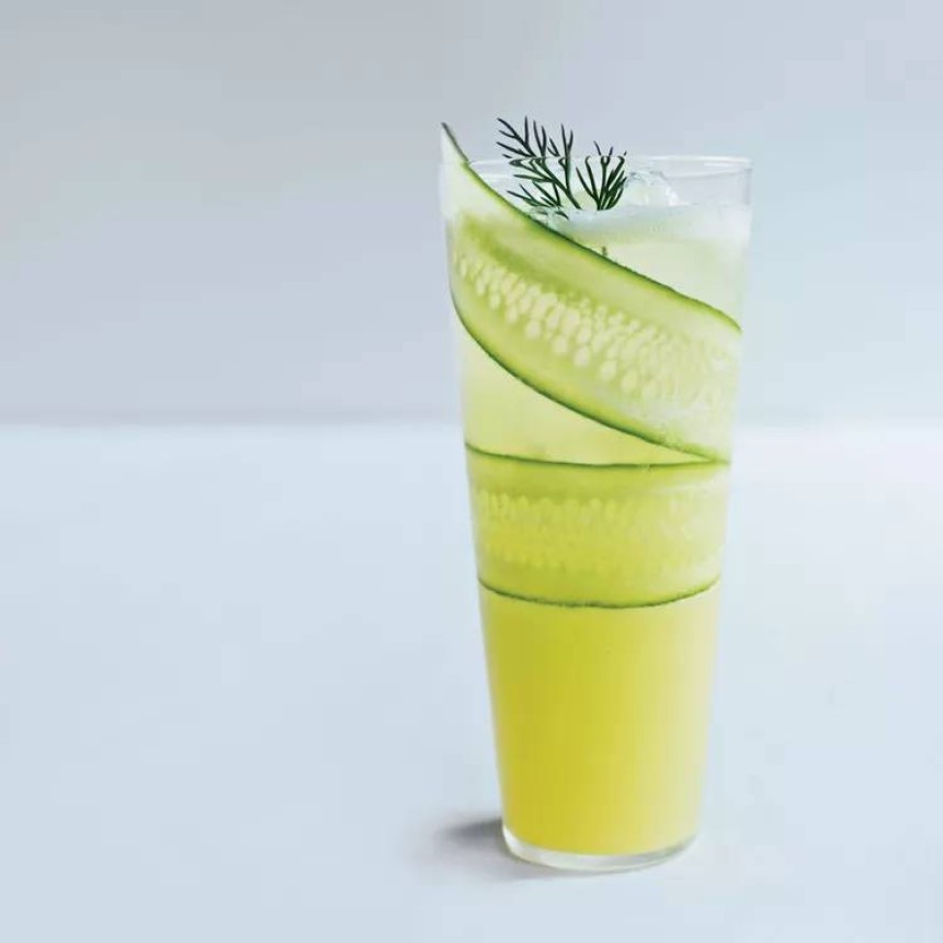 Cucumber-Lemonade Mocktail