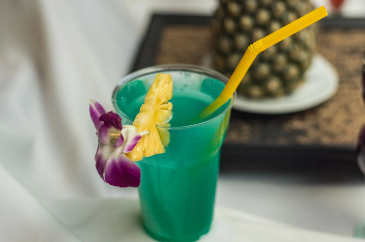 Absolutely Fabulous cocktail served in a cocktail glass