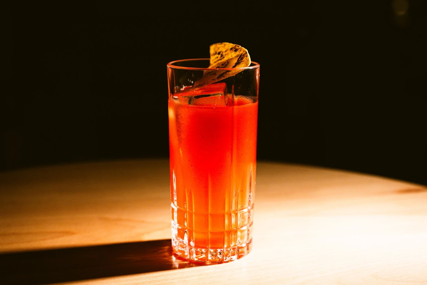 Bartender preparing an Achilles Heel cocktail