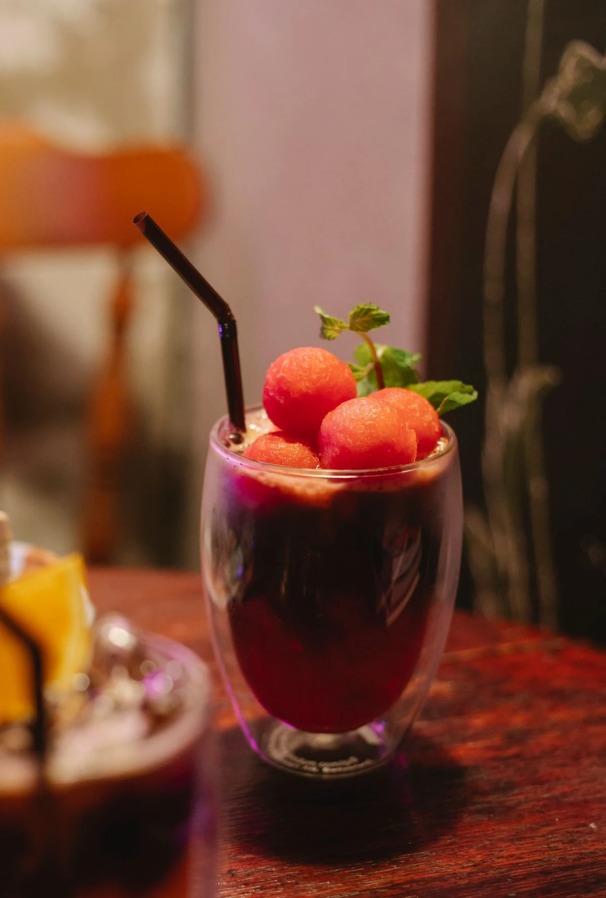 Creamy mint-chocolate After Eight cocktail variation
