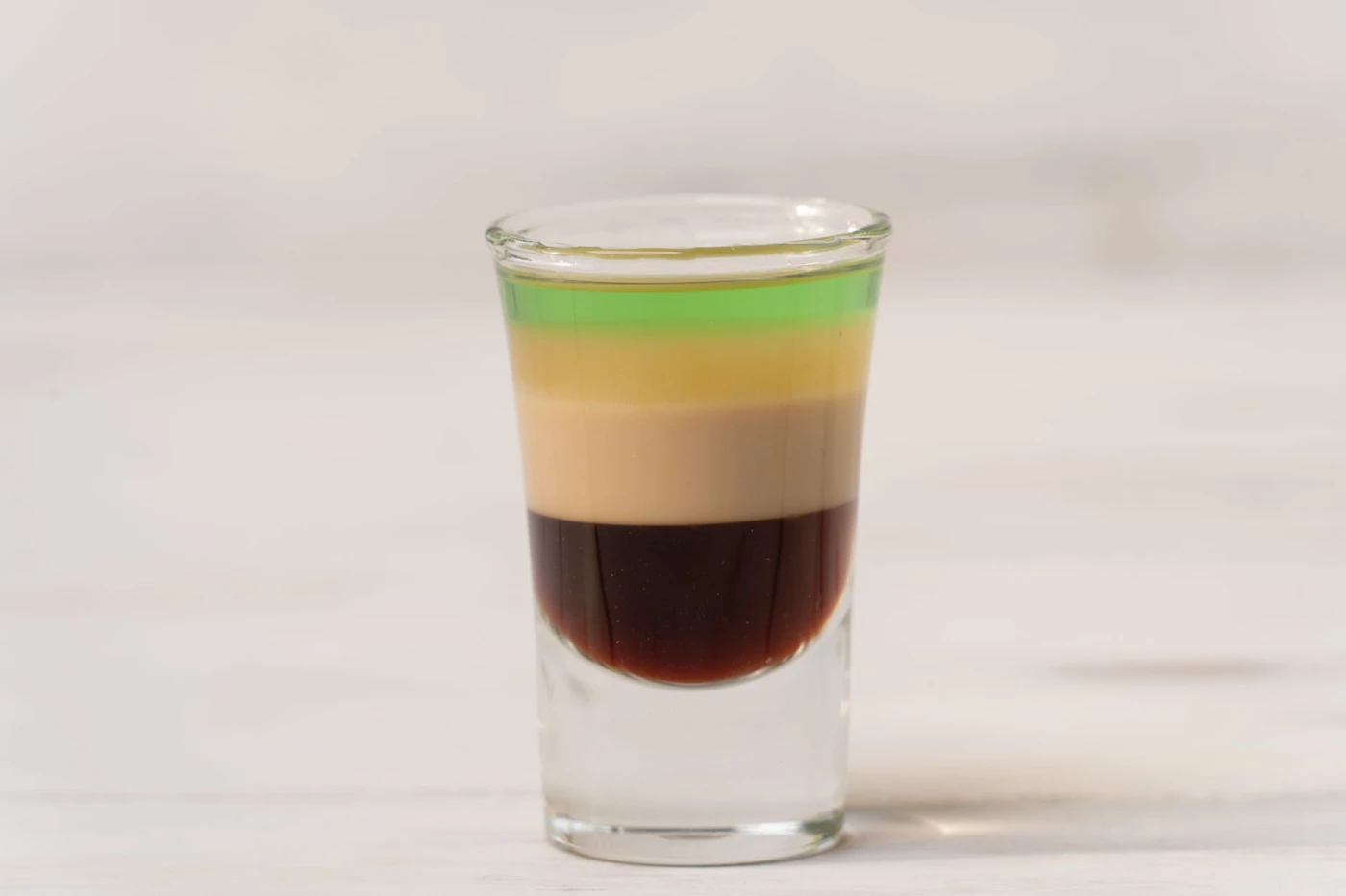 After Six Shot cocktail in a mug — cocktail drink photography