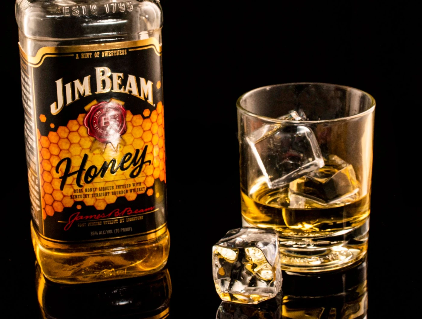 Aged Honey Daiquiri cocktail in a coupe — rum drink photography