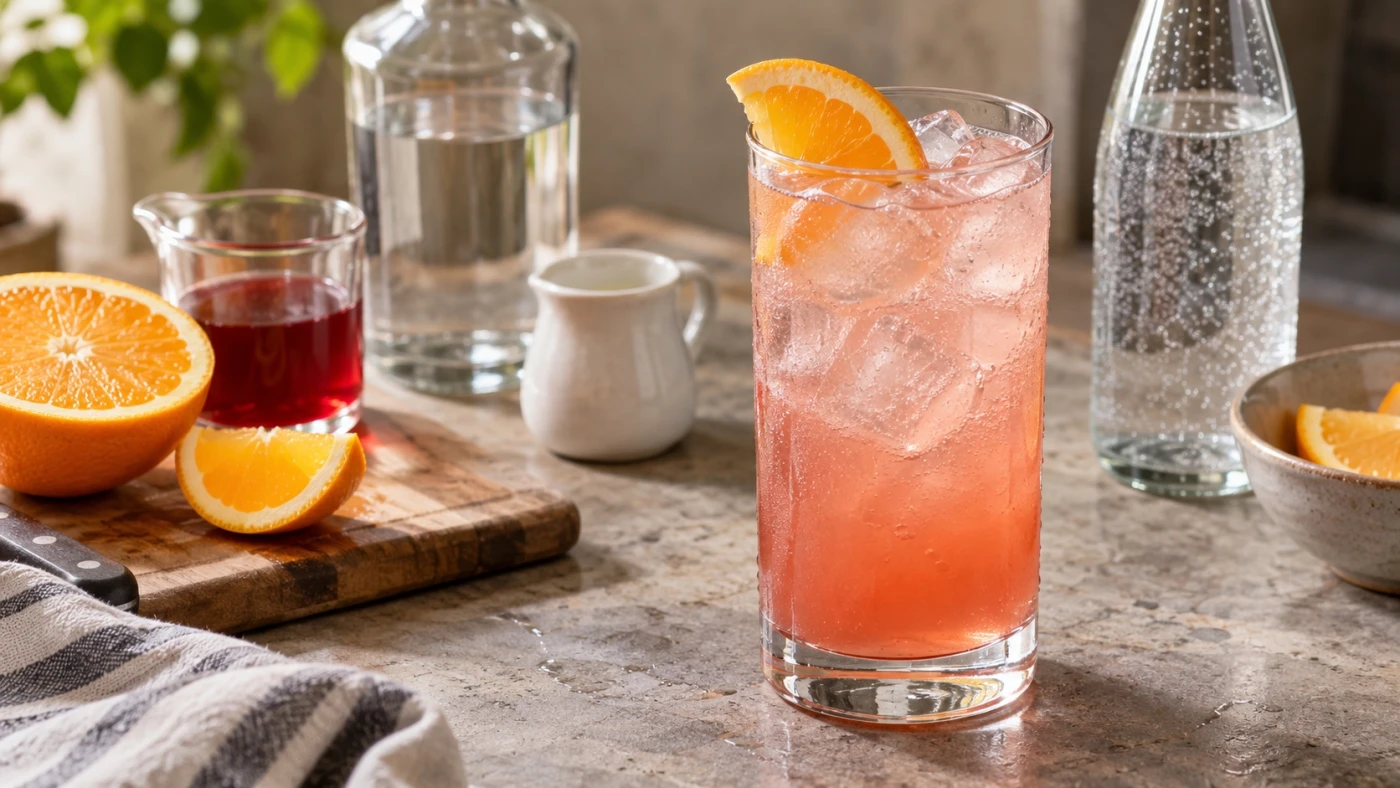 Budget Vodka That Still Mixes Clean cocktail served in a highball