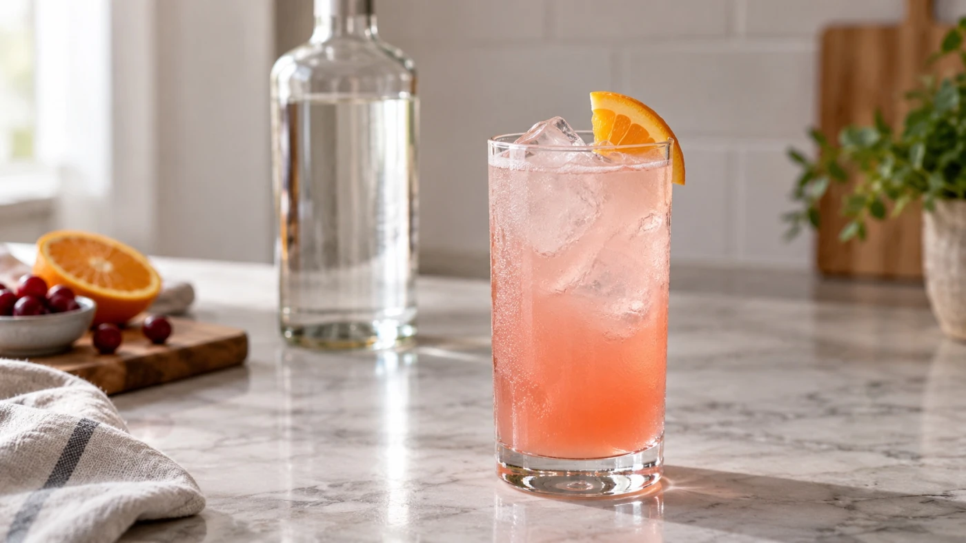 Budget Vodka That Still Mixes Clean cocktail served in a highball