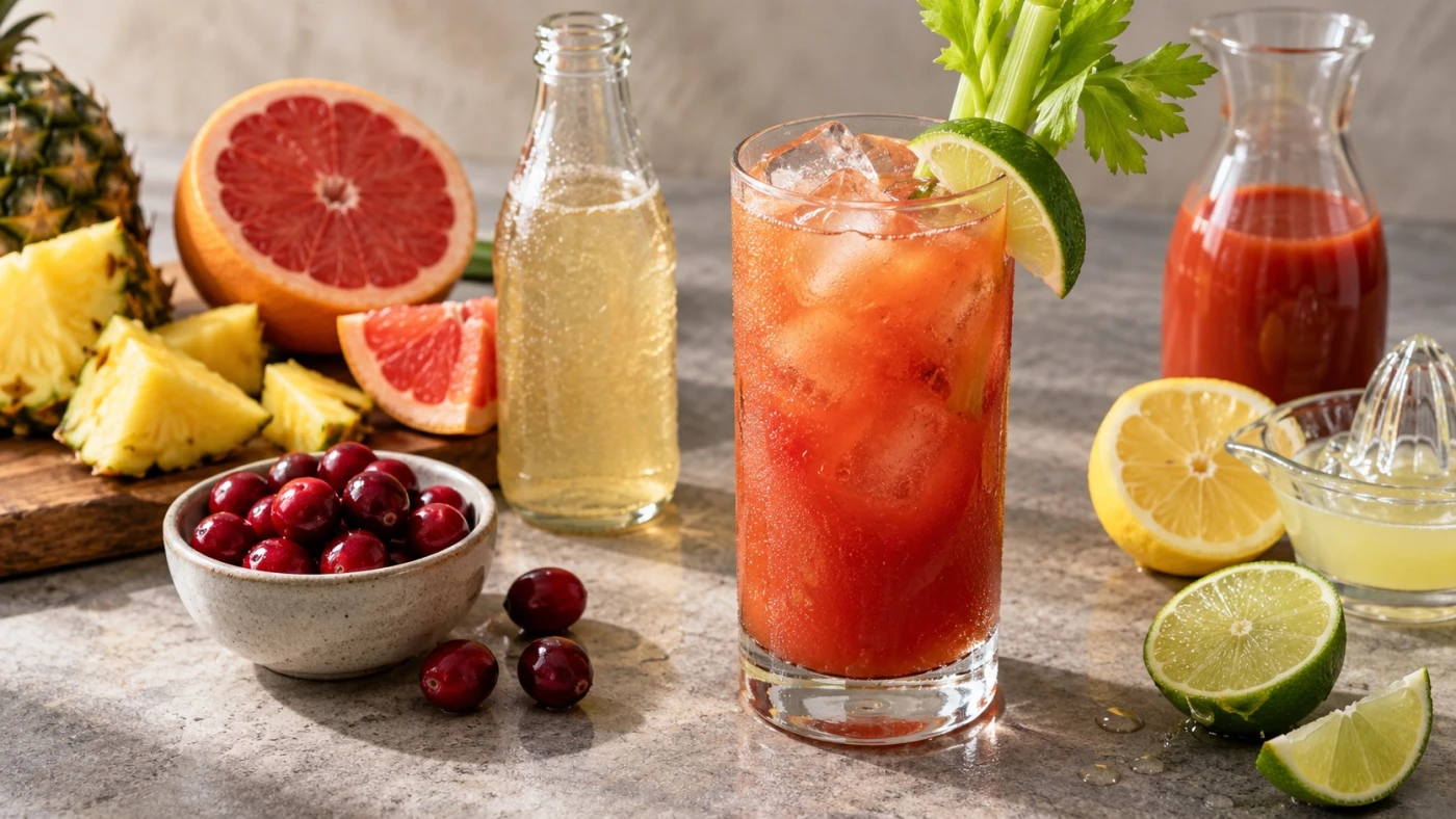 Best Mixers For Vodka Beyond Soda And Tonic cocktail served in a cocktail glass