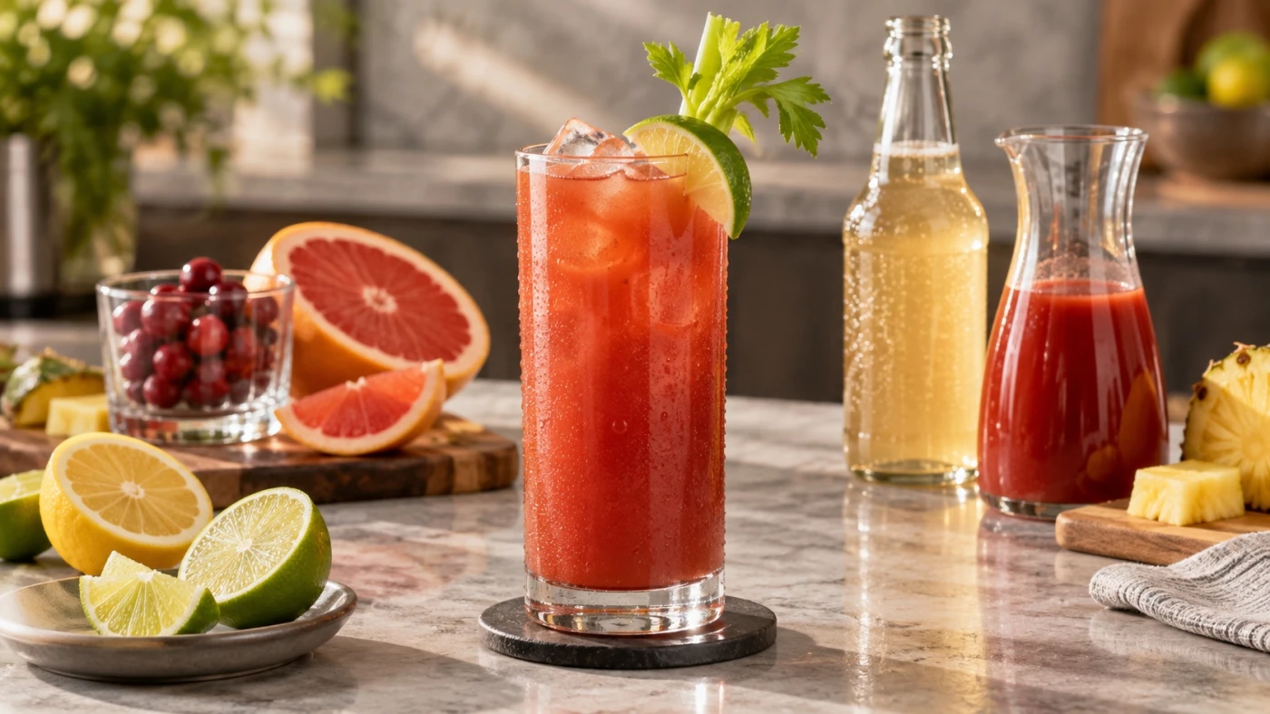 Best Mixers For Vodka Beyond Soda And Tonic cocktail served in a cocktail glass