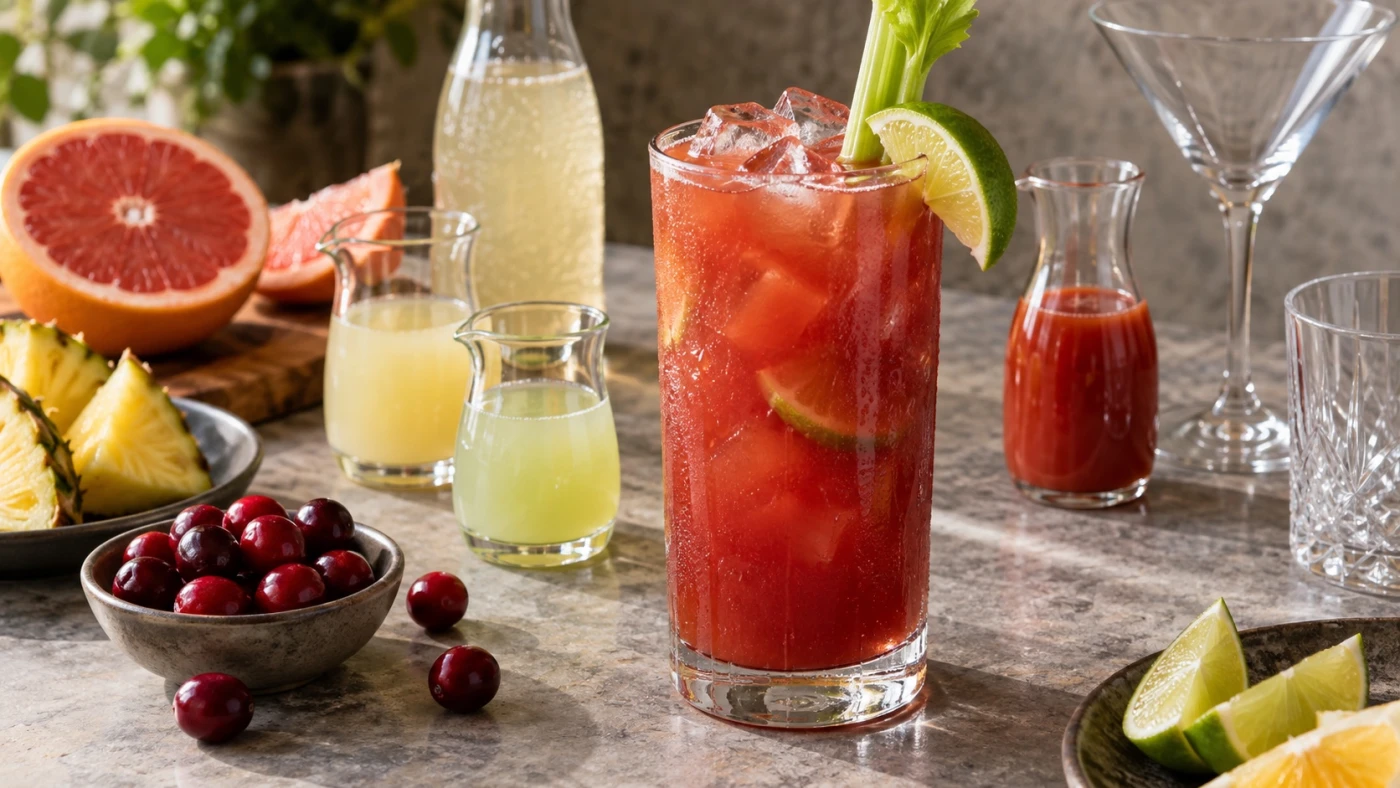 Best Mixers For Vodka Beyond Soda And Tonic cocktail served in a cocktail glass