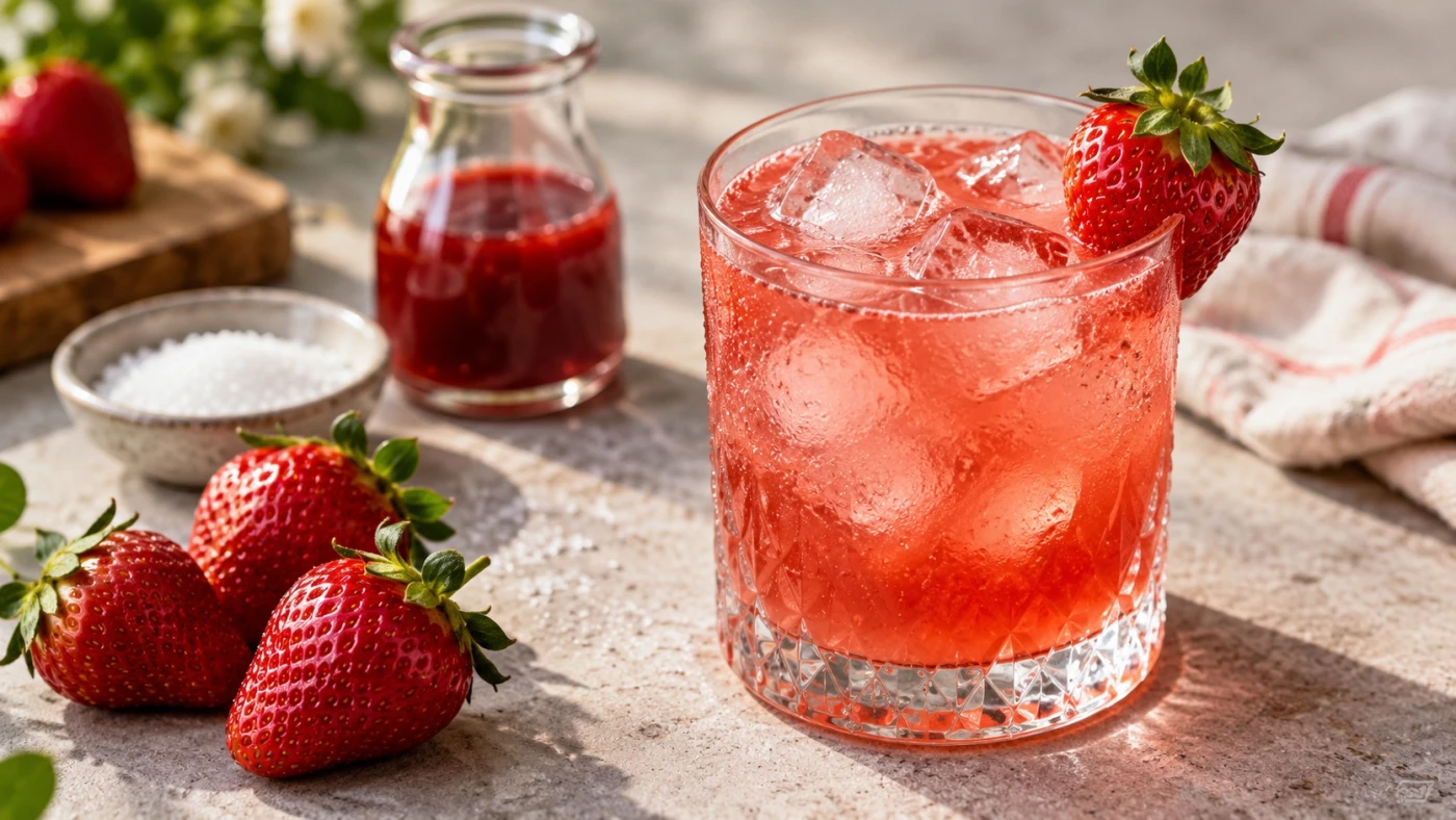 Strawberry Vodka Cocktail cocktail