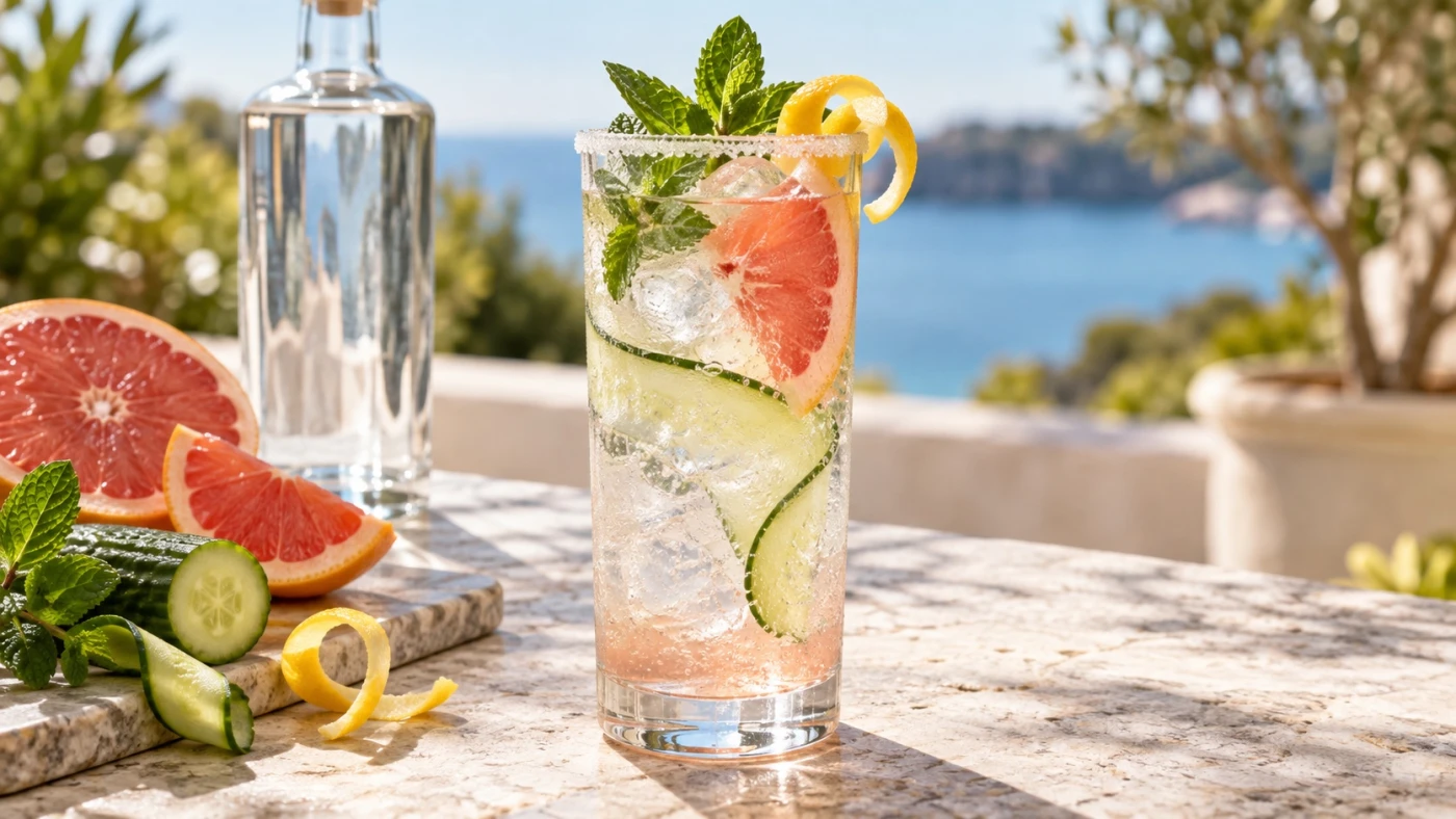 Summer Vodka Drinks Cocktails cocktail served in a highball