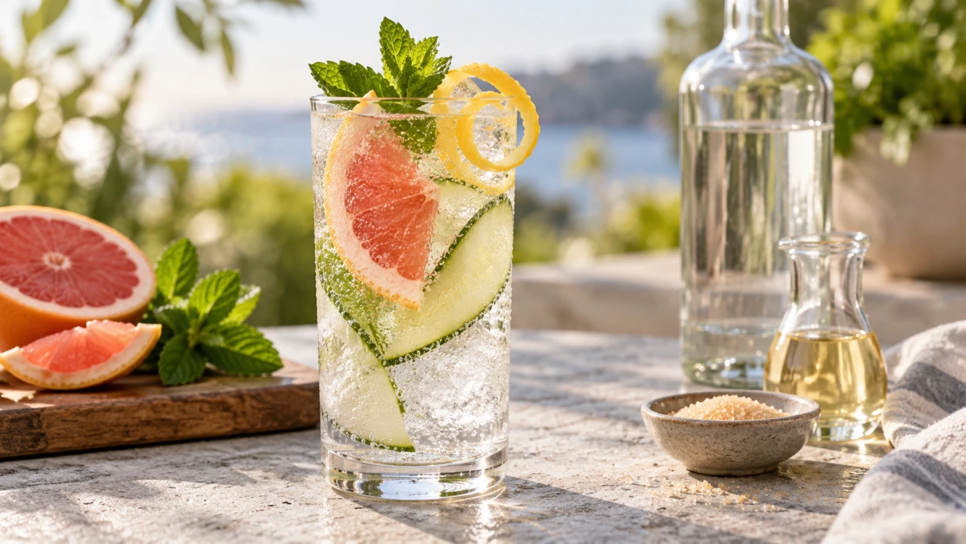 Summer Vodka Drinks Cocktails cocktail served in a highball