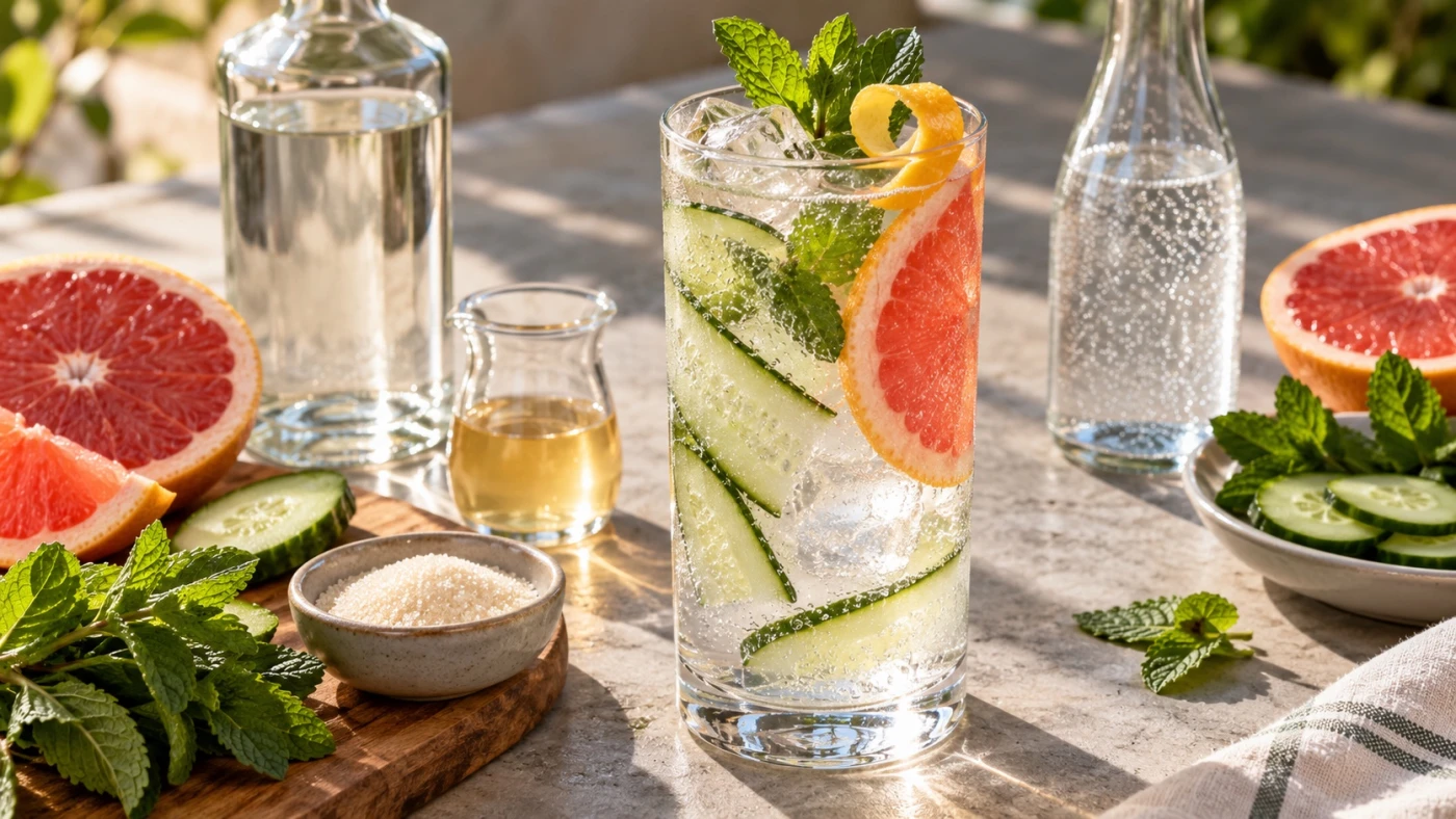 Summer Vodka Drinks Cocktails cocktail served in a highball