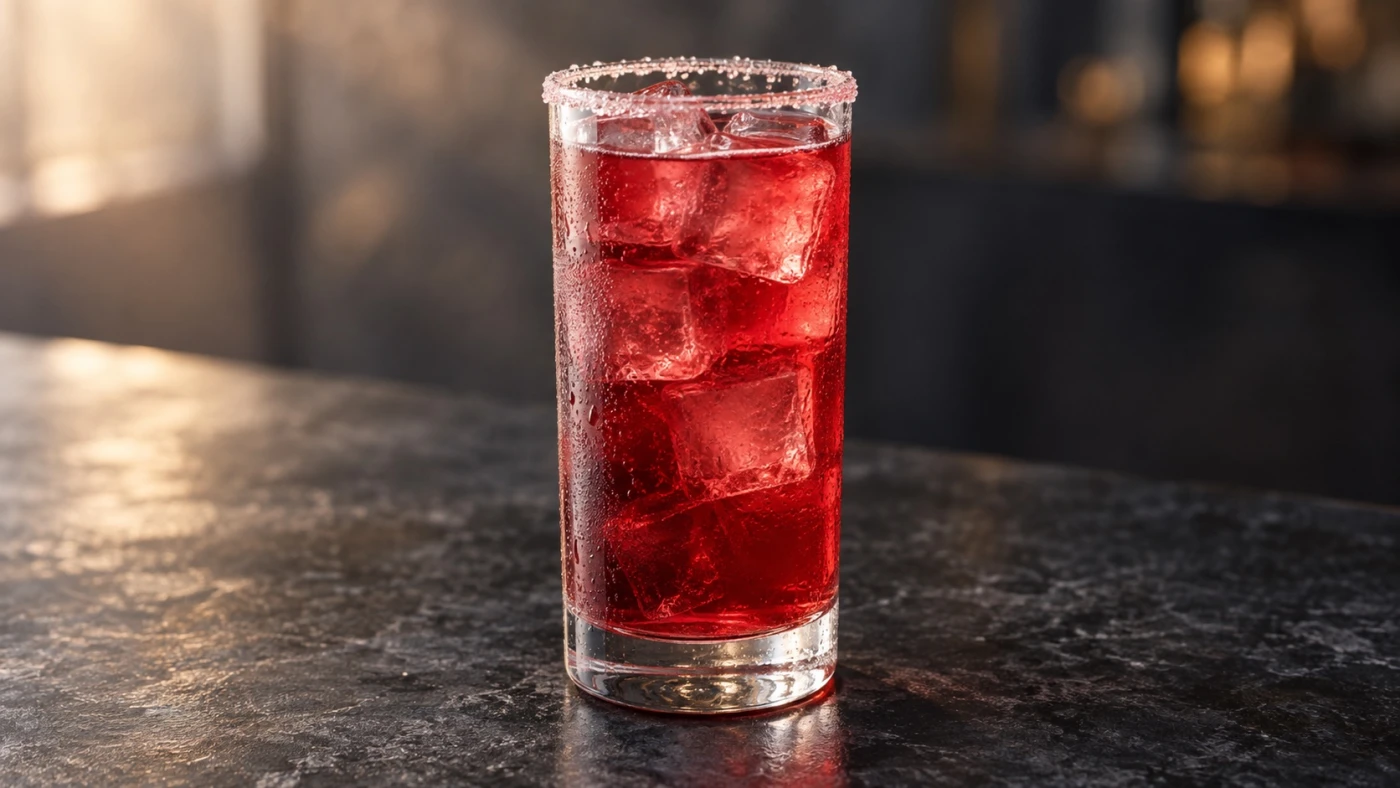 Will Elliotts Cape Codder cocktail served in a highball