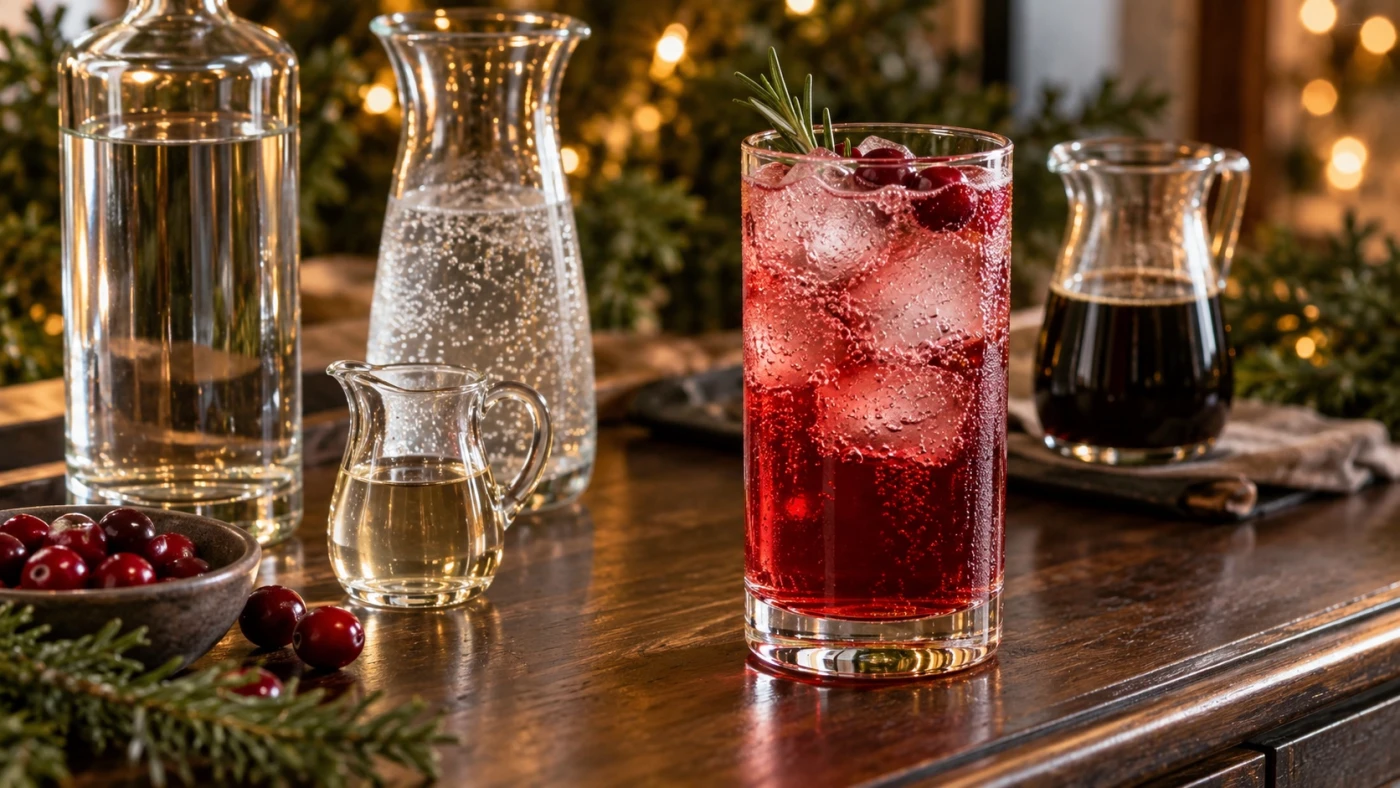 Vodka Christmas Cocktails For A Crowd: Planning And Service cocktail