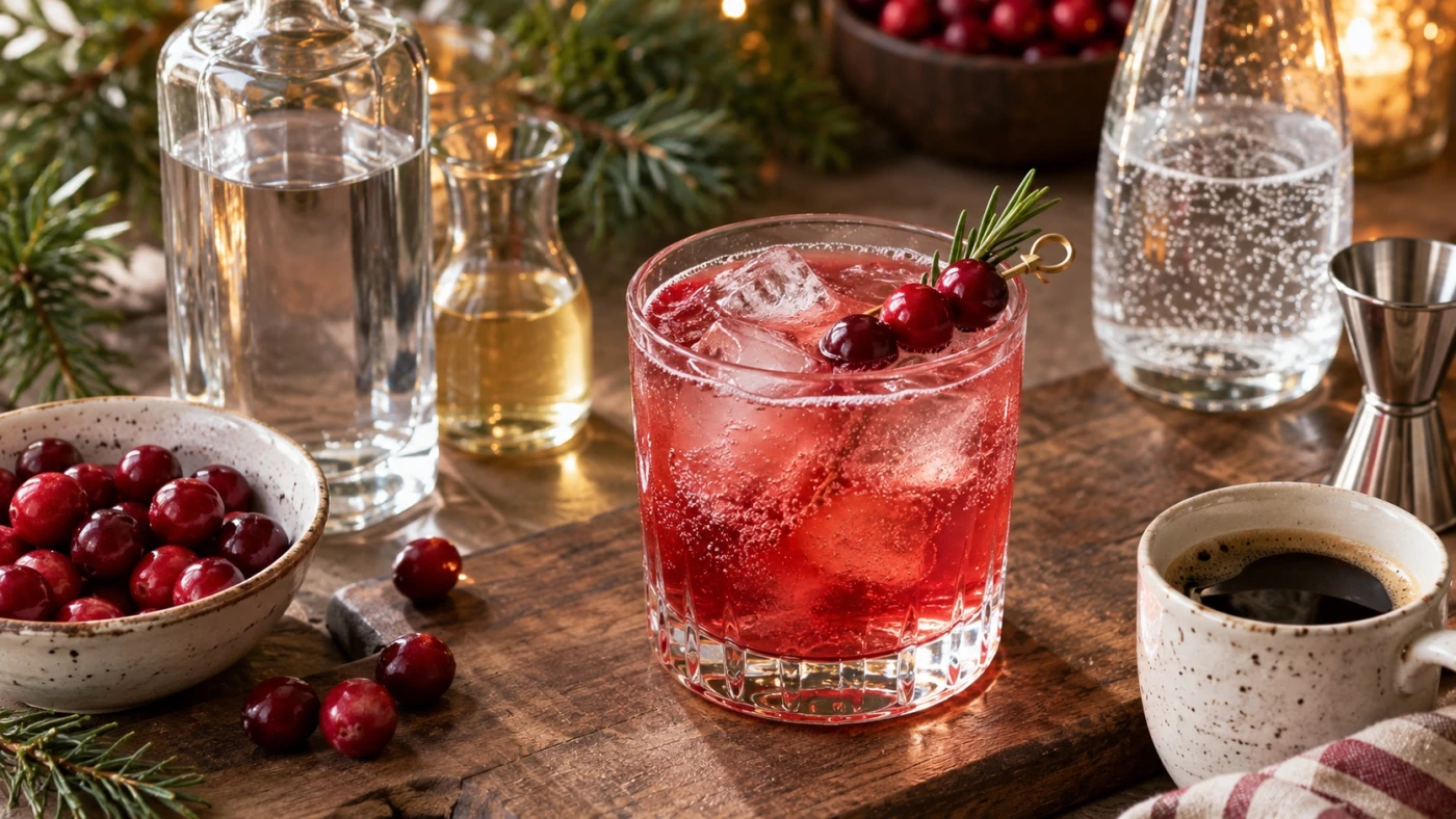 Vodka Christmas Cocktails For A Crowd: Planning And Service cocktail
