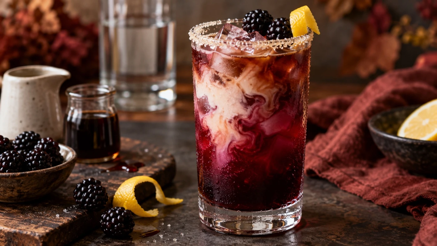 Fall Vodka Cocktails cocktail served in a highball