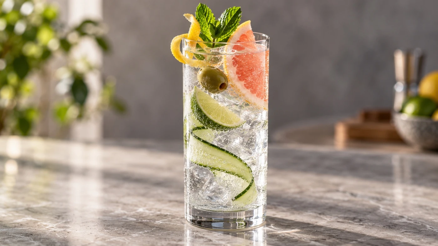How To Choose Garnishes For Vodka Cocktails cocktail served in a cocktail glass