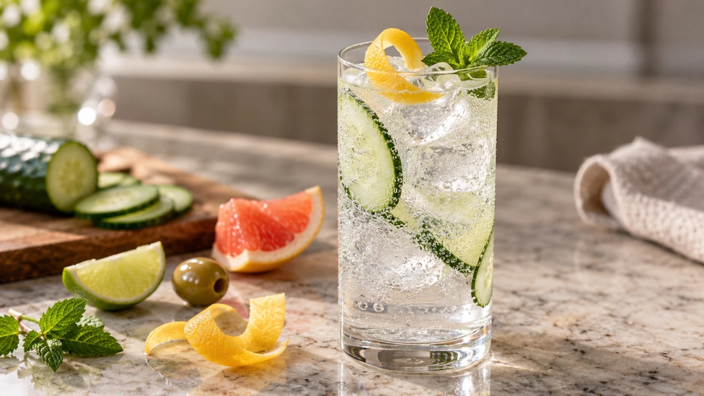 How To Choose Garnishes For Vodka Cocktails cocktail served in a cocktail glass