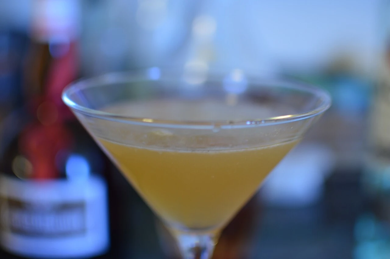 Between the Sheets cocktail in a cocktail glass