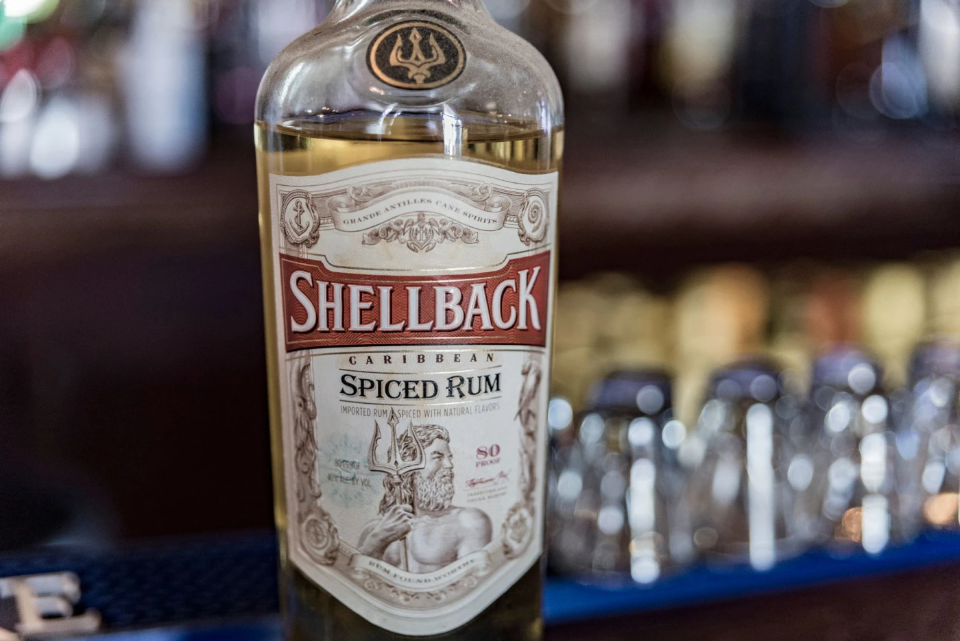 Blacktail’s Rum and Coke cocktail garnish detail close-up