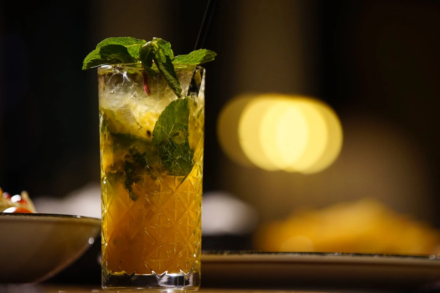 Cornish Rum Mojito cocktail variation with rum