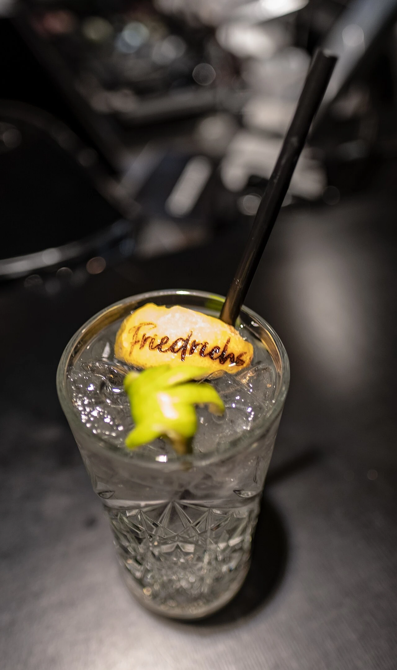 Gin Fizz cocktail served in a cocktail glass