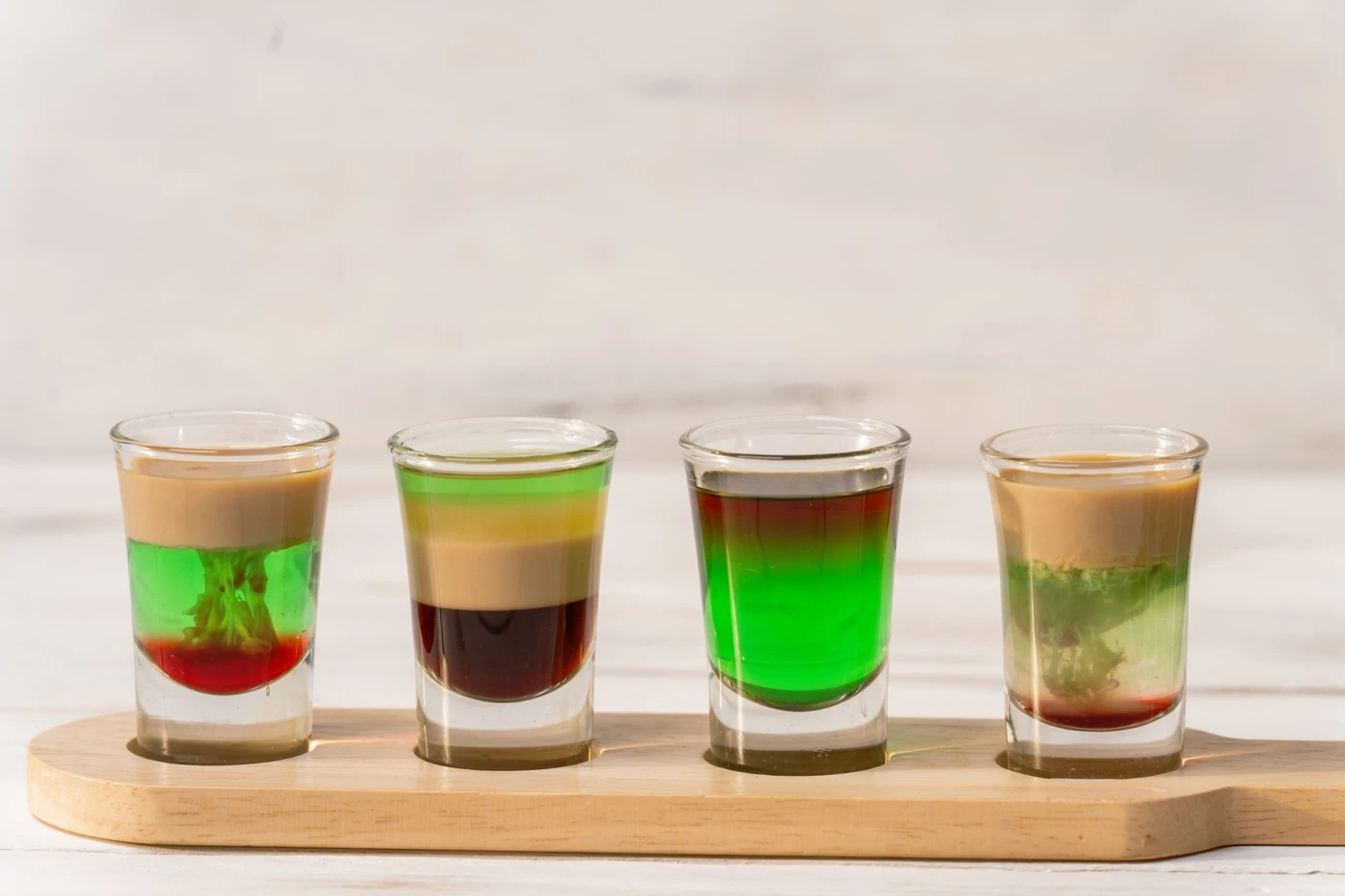 Jell-O Shot cocktail variation with cocktail