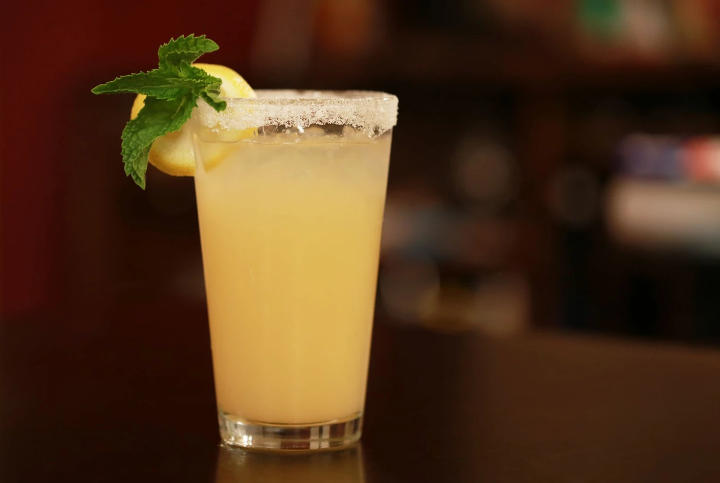 Kentucky Maid cocktail served in a cocktail glass