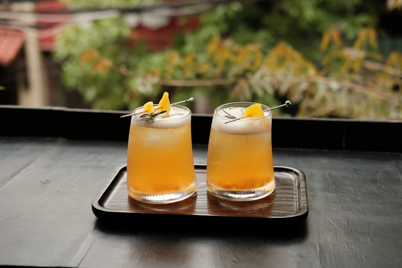 Best meet amazake cocktail served in glass with ice