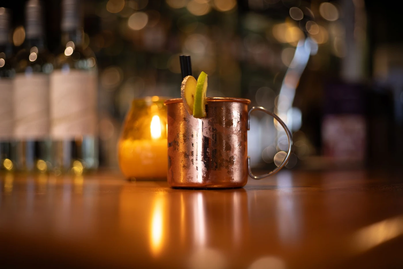 Cocktail serving and glassware