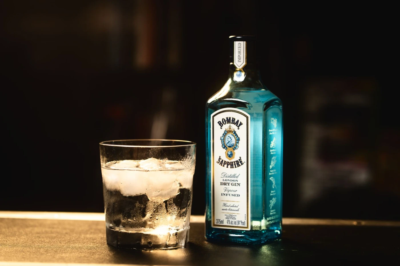Partner with Saint Sithney Distillery cocktail in a cocktail glass — cocktail drink photography