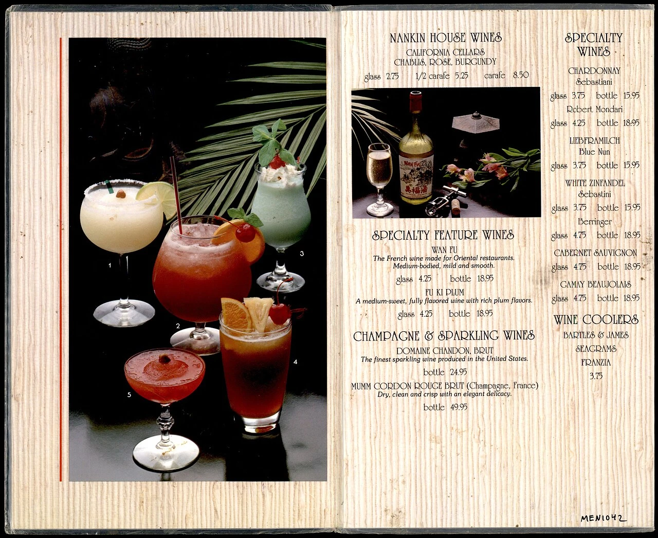 Porto Flip cocktail variation with wine