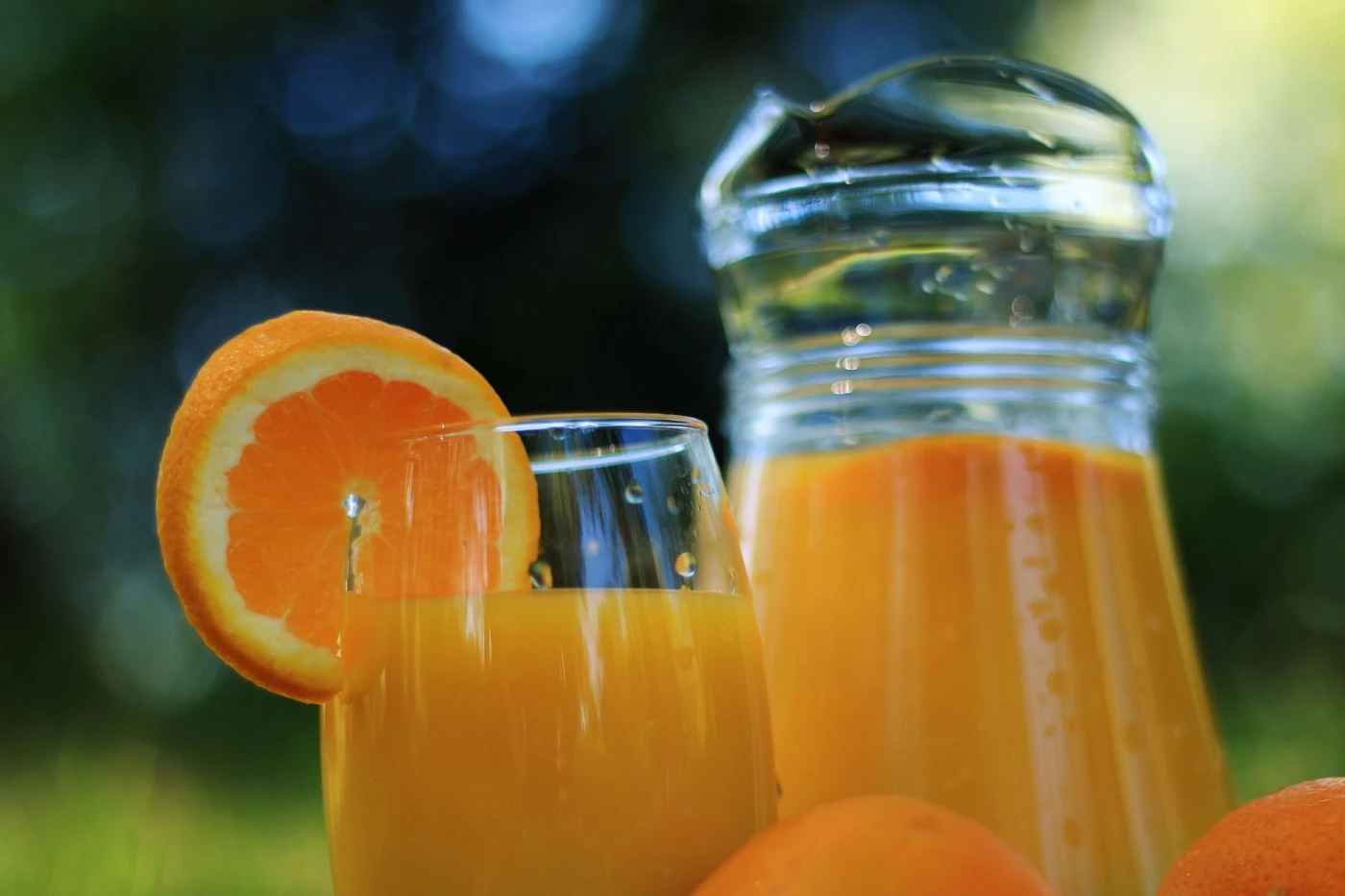 Ingredients and fresh citrus