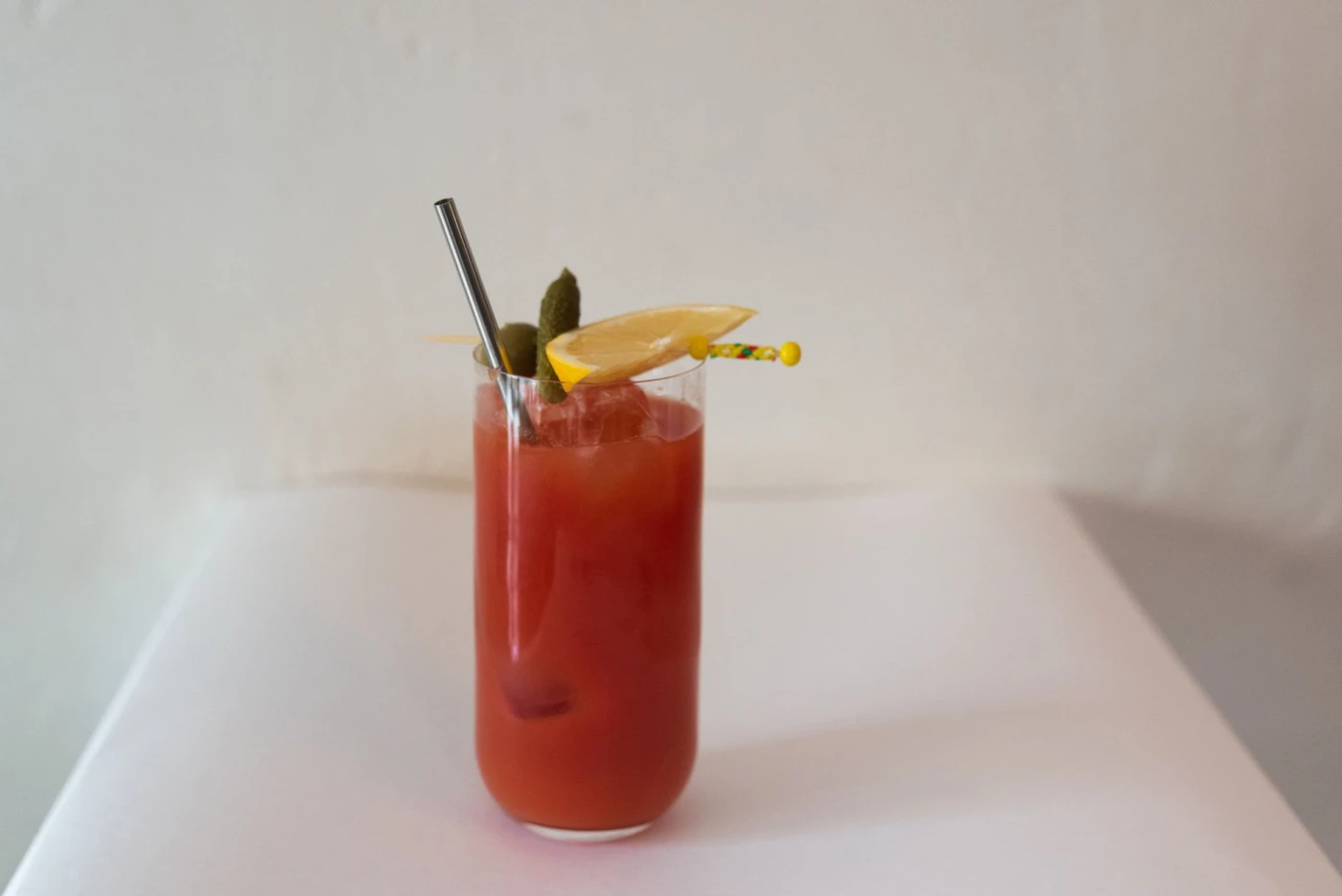 Second Line Season cocktail served in a cocktail glass