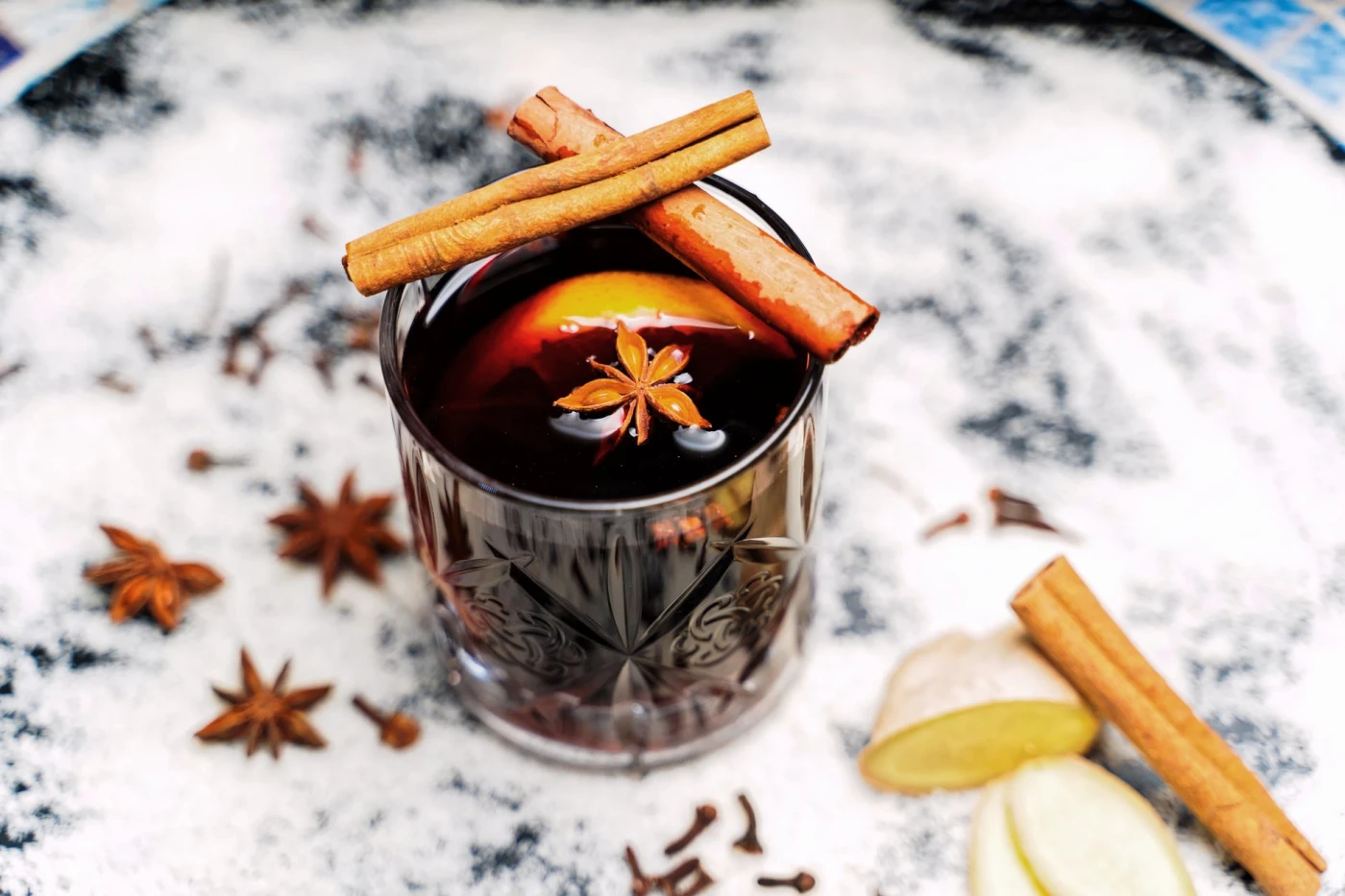 Spiced Orange Warmer – A Festive Winter Gin Cocktail cocktail served in a cocktail glass