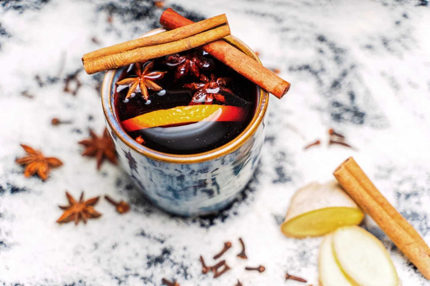 Spiced Orange Warmer – A Festive Winter Gin Cocktail cocktail variation with gin