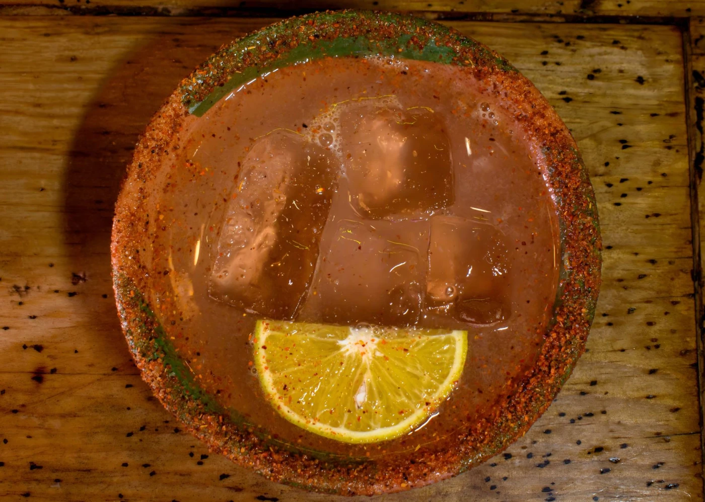 Ingredients and fresh citrus