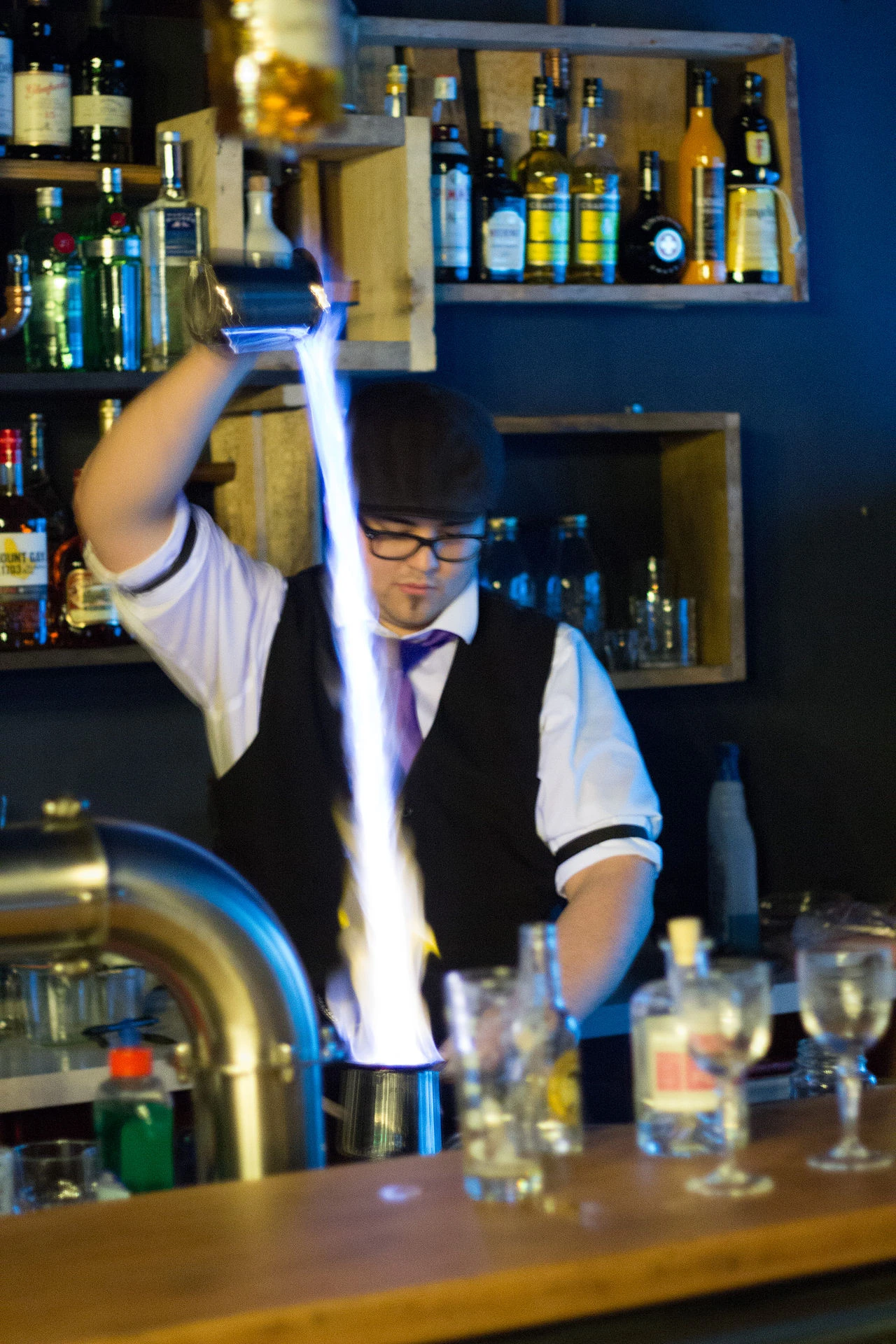 The Turnbuckle cocktail served in a cocktail glass