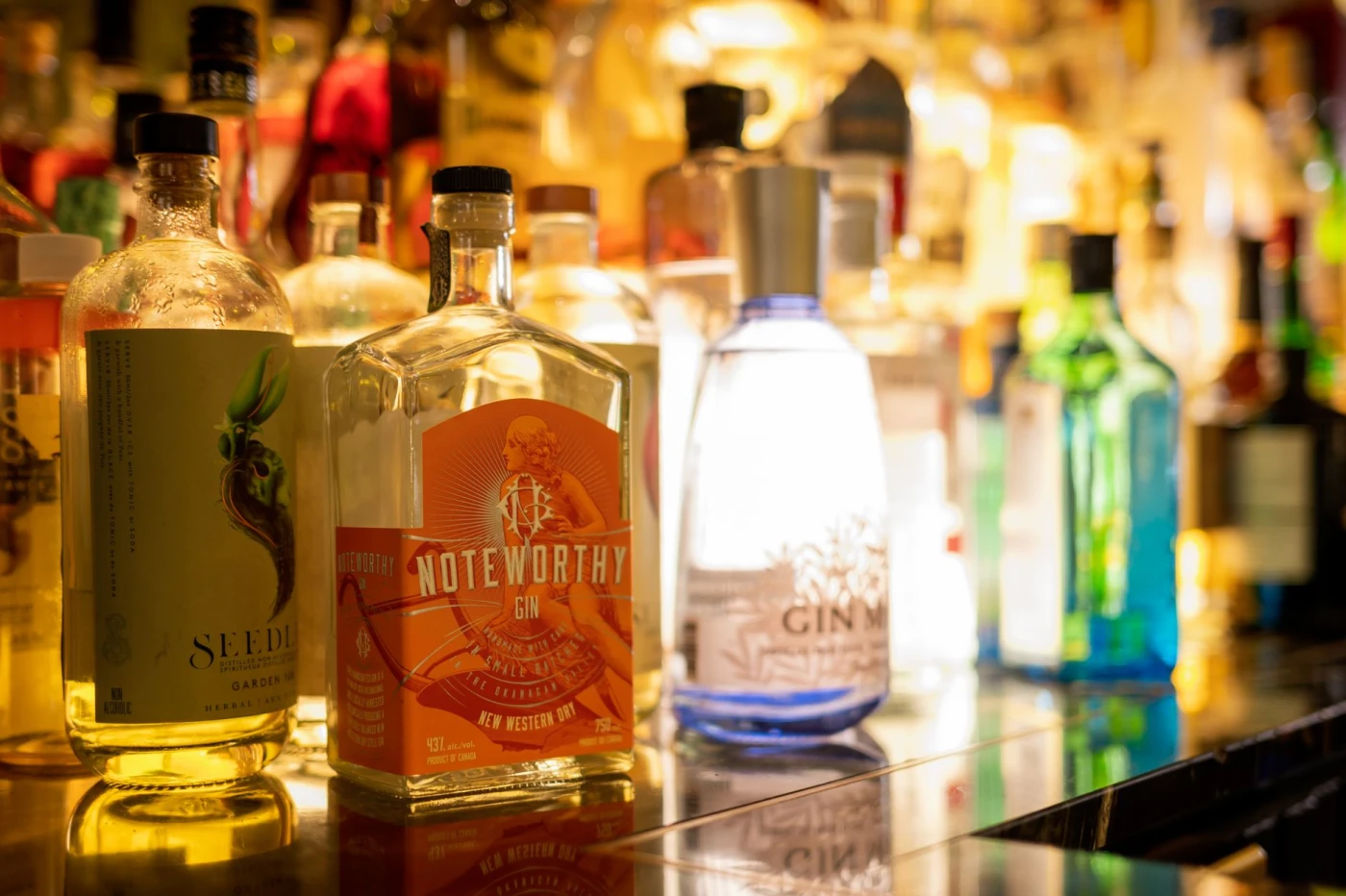Types of Gin Explained cocktail garnish detail close-up