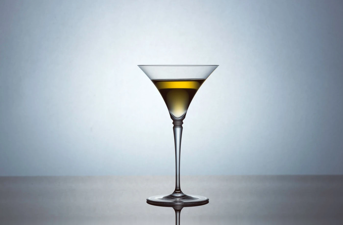 White Wine Martini cocktail served in a coupe